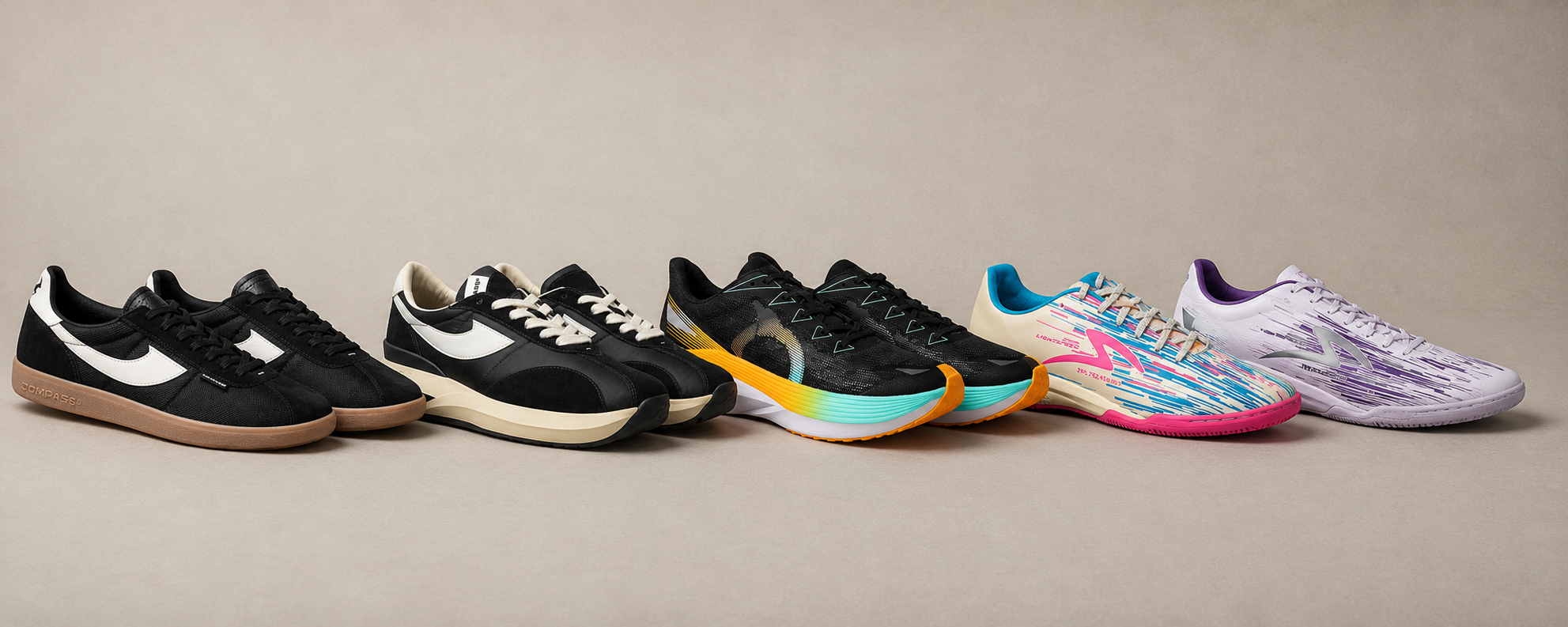 Sneaker banner background